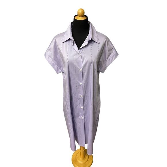 Semi-couture Purple Blouse msrp$298 size 8 - Picture 10 of 11